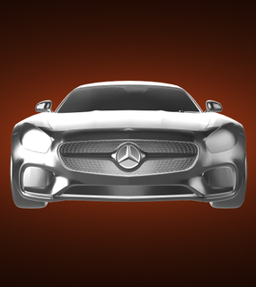 mercedes amg gt benz voiture véhicule rallier course sports Derby 3d print model - Mito3D