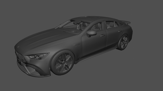 mercedes amg gt 63s gt3 63 benz gt4 2021 2022 2023 carro veículo cupê brinquedo 3d impressão imprimível realista modelo 3d print model - Mito3D