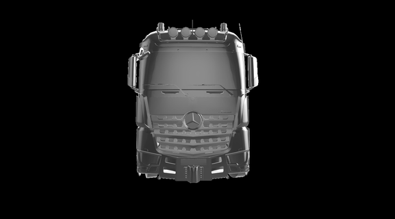 mercedes arocs 4163 coches camión coche vehiculo camiones petrolero tractor comercial vehículo autotruck lkw 3d print model - Mito3D