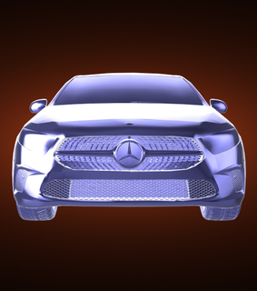 mercedes benz a180 automobile car vehicle rally race sports derby turbo top speed 3d print model - Mito3D