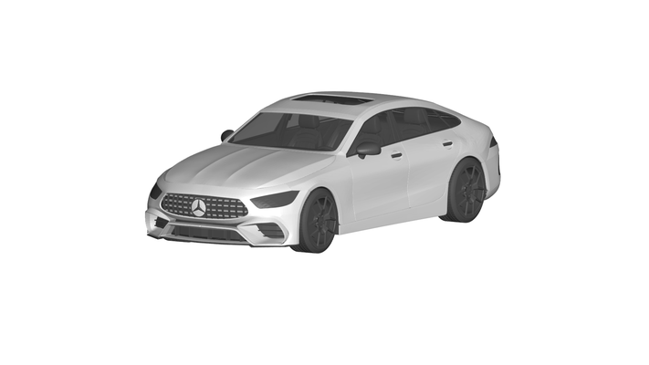 mercedes benz amg gt 63 spiel wagen auto fahrzeug automobil transport rc ar vr bereit erweitert wirklichkeit virtuell car3d 3d print model - Mito3D