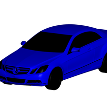 mercedes benz cabriolé 3d print model - Mito3D