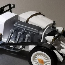 mercedes benz voiture mode 3d print model - Mito3D