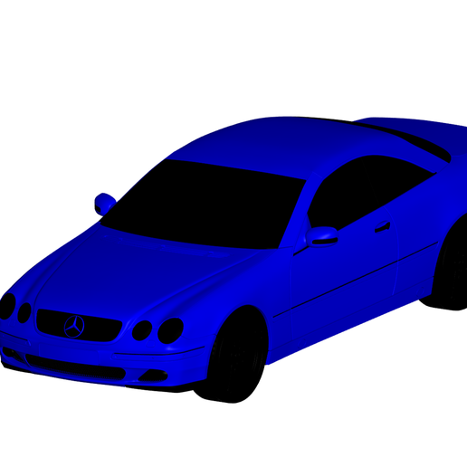 mercedes benz cl-2006 3D print model - Mito3D