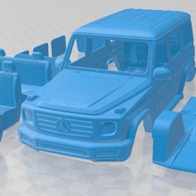 mercedes benz class w463 2019 printable car game slot scalextric tamiya rc miniz hobby micro 3d print model - Mito3D