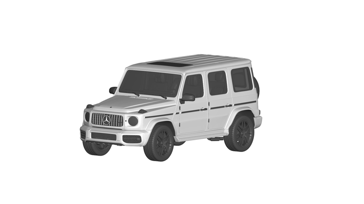 mercedes benz g63 amg gioco macchina auto veicolo automobile trasporto rc ar vr pronto aumentata realtà virtuale car3d 3d print model - Mito3D