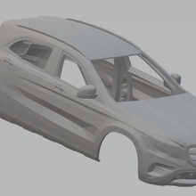 mercedes benz gla 2016 imprimible cuerpo del coche juego las subvenciones luifer glaciar ranura scalextric shell rc radio el monitoreo tamiya miniz 1-10 1-32 1-18 1-24 3d print model - Mito3D