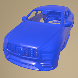 mercedes benz gle 63 amg cupé 2021 imprimible coche vehiculo cuerpo 3d print model - Mito3D