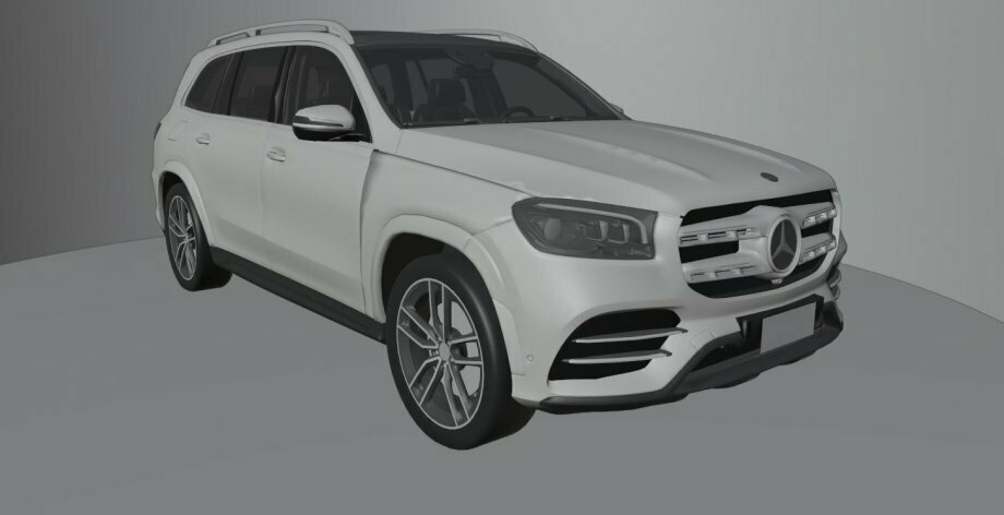 mercedes benz gls 580 2020 3D print model - Mito3D