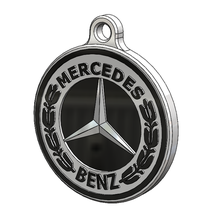 mercedes benz keychain jewelry cars key amg carro porta chaves 3d print model - Mito3D
