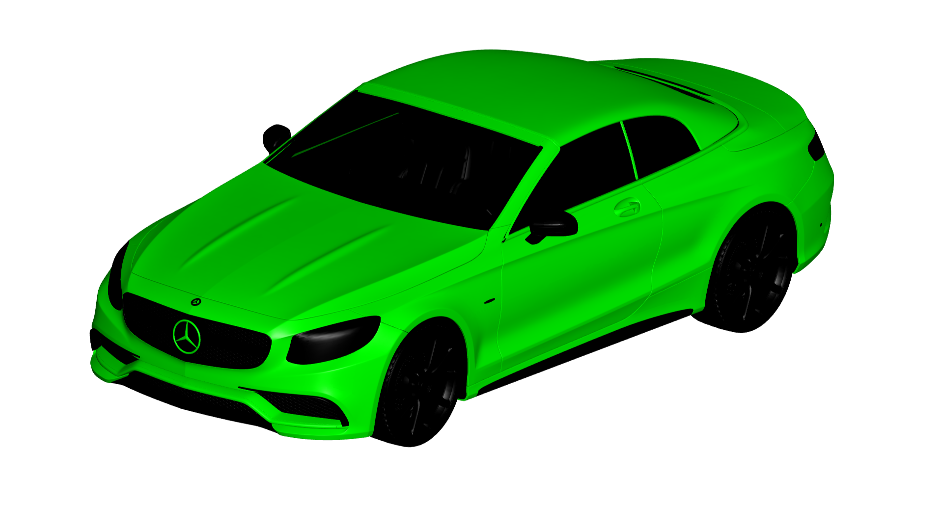 mercedes benz s63 amg spiel wagen auto fahrzeug automobil transport rc ar vr bereit erweitert wirklichkeit virtuell car3d 3D print model - Mito3D