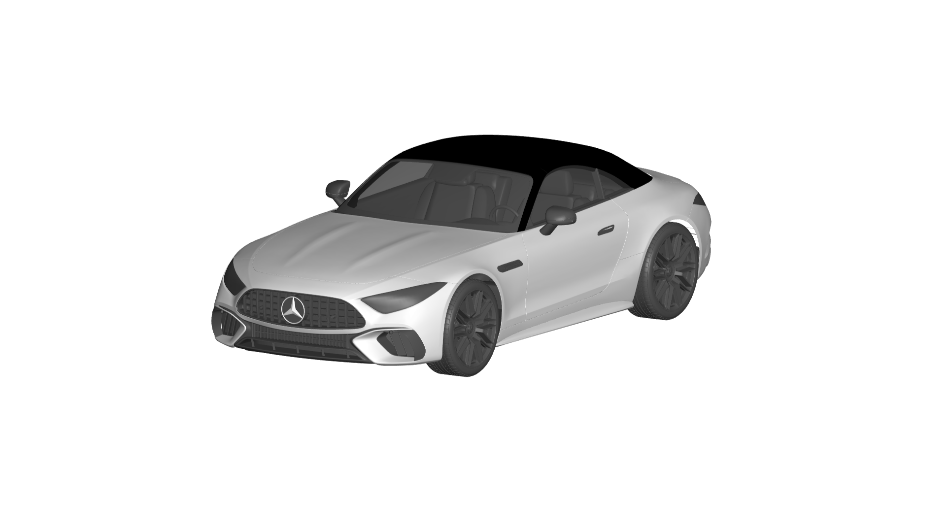 mercedes benz 63 spiel wagen auto fahrzeug automobil transport rc ar vr bereit erweitert wirklichkeit virtuell car3d 3D print model - Mito3D