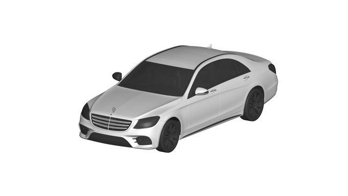 mercedes benz klasse spiel wagen auto fahrzeug automobil transport rc ar vr bereit erweitert wirklichkeit virtuell car3d 3d print model - Mito3D