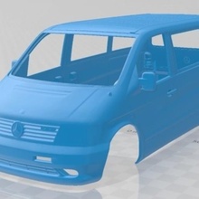 mercedes benz vito 1996 stampabile corpo furgone 3d print model - Mito3D