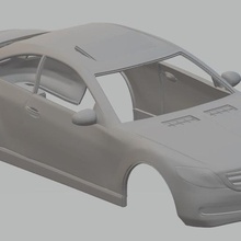 mercedes cl 500 2007 imprimible cuerpo del coche juego las subvenciones c ranura scalextric shell rc radio el monitoreo tamiya miniz 1-10 1-32 1-18 1-24 3d print model - Mito3D