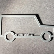 Mercedes sınıf 2d araba g amg Sanat Oto otomobil 4x4 3d print model - Mito3D