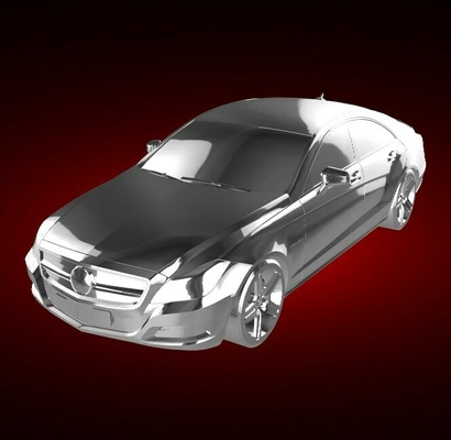 mercedes cls 63 amg otomobil araba araç ralli yarış spor dalları derbi süper gt 3d print model - Mito3D