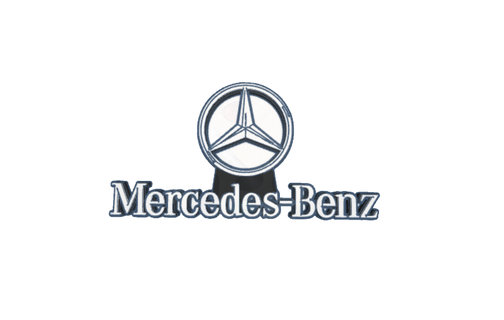 mercedes logo benz Daimler allemand Deutschland 3d print model - Mito3D