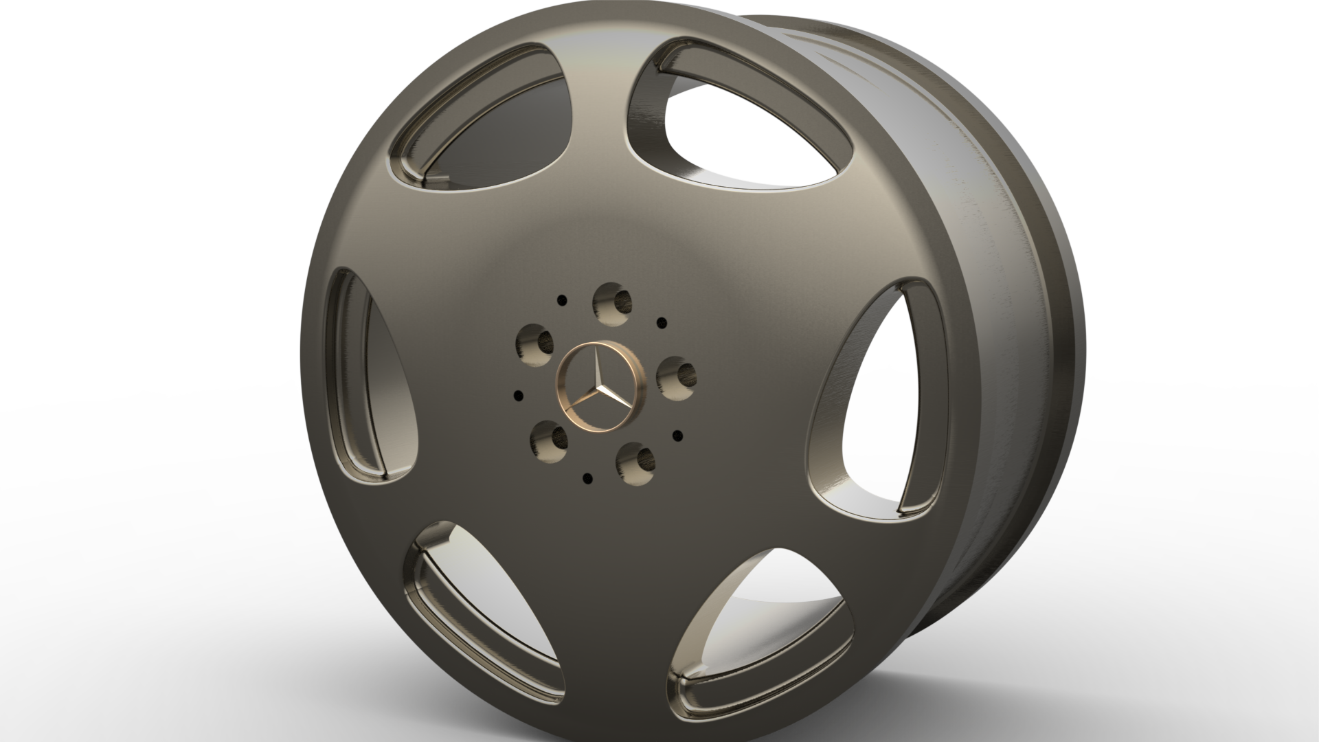 mercedes rim 3d modeling stl Art wheel 3D print model - Mito3D