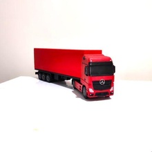 mercedes camion trailer 3d print model - Mito3D