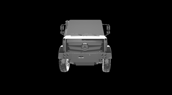 mercedes unimog u5023 coches camión coche vehiculo camiones petrolero tractor comercial vehículo autotruck lkw 3d print model - Mito3D
