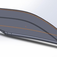 mercedes w204 s204 amg roda arco cobrir bainha aparar painel carros 3d print model - Mito3D