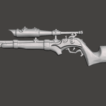 mercenary eye reach 3d model game sea thieves sniper rifles rifle sot 3d print model - Mito3D