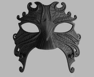 merchant mermaid mask hogwarts legacy handles wand harry potter ollivanders 3dprint resin fdm wizard witch magic stl obj modular wands masks 3d print model - Mito3D