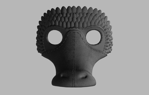 merchant niffler mask hogwarts legacy handles wand harry potter ollivanders 3dprint resin fdm wizard witch magic stl obj modular wands masks 3d print model - Mito3D
