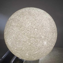 mercurio lámpara litofano planeta planetas solar sistema 3d print model - Mito3D