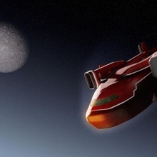 merhamet ulaşmak kanal destek gemisi oyun gemi yıldız uzay bilimkurgu siberpunk Uzay Gemi bulucu mezar Yıldız Savaşları Görüntüle Ulaşım Havva fantezi taktik 3d print model - Mito3D