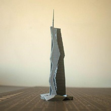 independiente 118 torre Malasia arquitectura Arte edificio arte réplica punto referencia colección 3d print model - Mito3D