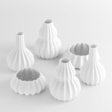 meringue collection pavlova vase bowl kitchen living room design 3d print model - Mito3D