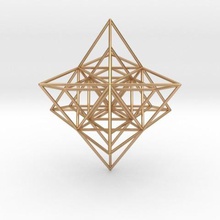 merkaba-PRISMA Kunst math merkaba prism 3d print model - Mito3D