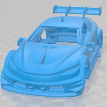 merlin dtm team printable body car game slot scalextric tamiya rc miniz hobby microslot micro 3d print model - Mito3D