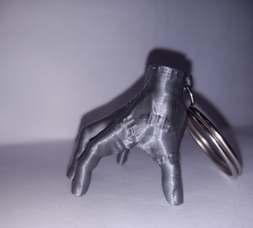 Merlin Schlüsselbund Schmuck Finger seri 3d print model - Mito3D