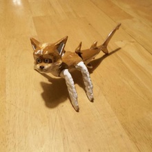 Denizkızı köpek aquahound oyun Sudaki yaratık pet 3d print model - Mito3D