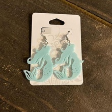 Meerjungfrau Ohrringe 3d print model - Mito3D