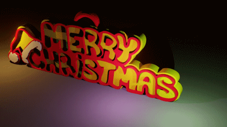 merry Home christmas 3d print model - Mito3D