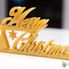 mutlu noeller çeşitli xmas Noel hediye 3d print model - Mito3D
