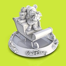 buon natale 2 art anime luifer jannie miky del mouse 3d print model - Mito3D
