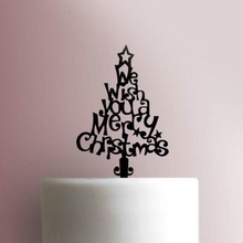 fröhlich Weihnachten Kuchen Topper vierzehn Gift Pfote patrouillieren Geburtstag Jahrestag Faux Dekoration Asthmatiker wunderschönen 3d print model - Mito3D
