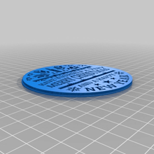 merry christmas coaster beverage coasters drink household 3d print model - Mito3D