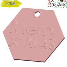 alegre x' mas Moda regalo Navidad x'mas plato cerabración 3d print model - Mito3D