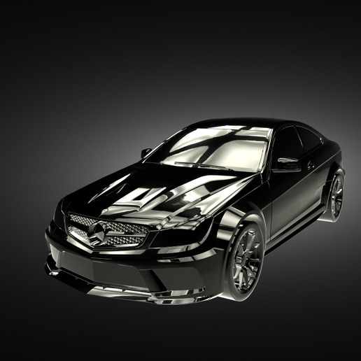 Mercedes c63 amg oyun araba arabalar 3D print model - Mito3D