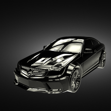 mersedes c63 amg game car cars 3d print model - Mito3D
