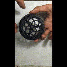 faszinierend kinetisch lockig Looper Spielzeug 3d print model - Mito3D