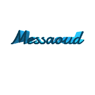 messaoud boy male man first name decoration art home day bricoloup 3d 3d print model - Mito3D