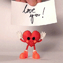 messenger heart st valentine valentine's day san valent character love message paper stand lovely funny cute cartoon friend friends kawaii 3d print model - Mito3D