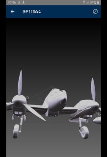 messerschmitt bf 110 modeling wwii bomber 3d print model - Mito3D